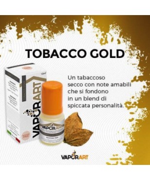 VAPORART LIQUIDO TABACCO GOLD 10ML.