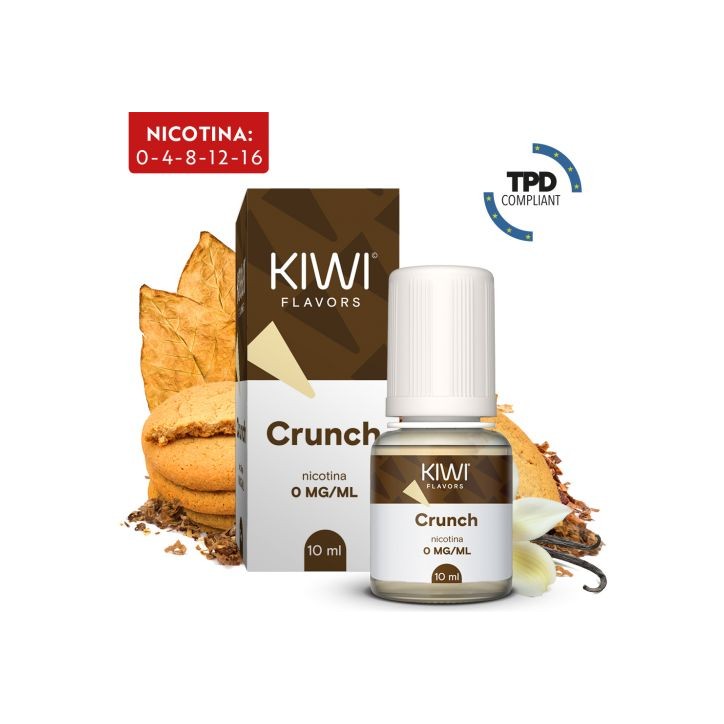Kiwi Vapor liquido Crunch 10ml
