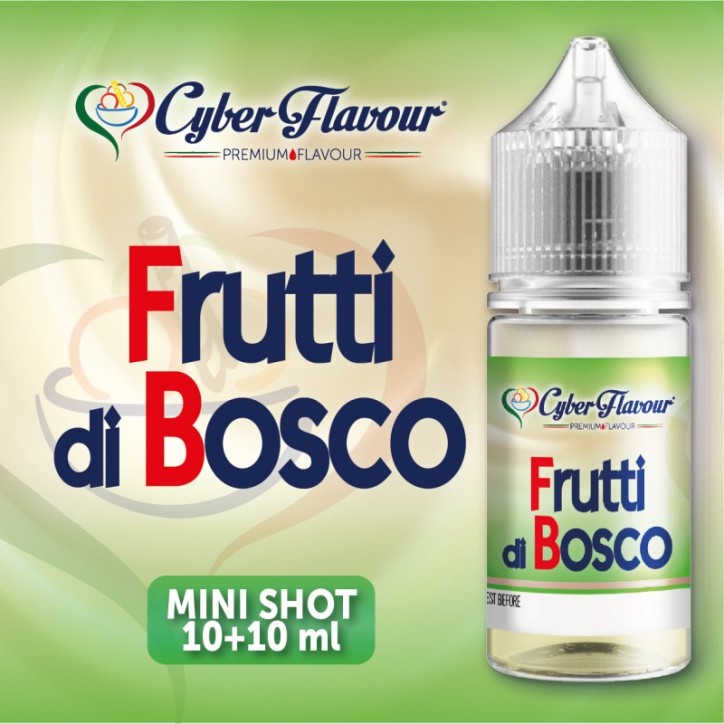 FRUTTI DI BOSCO - Mini shot 10+10 - Cyber Flavour