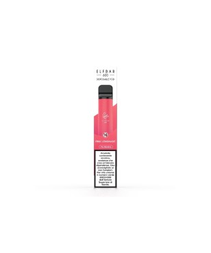 Elfbar 600 Disposable Pod Pink Lemonade 20 MG/ML
