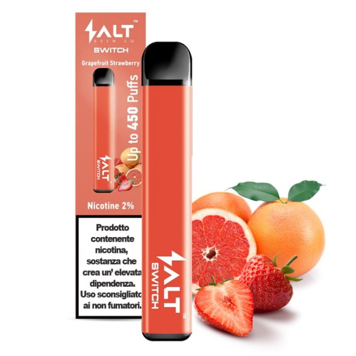 Salt Switch 600 pod mod usa e getta 20mg/ml Grapefruit Strawberry