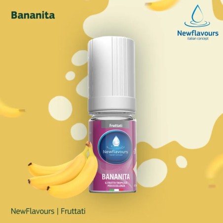 BANANITA AROMA CONCENTRATO 10ML  NEWFLAVOURS