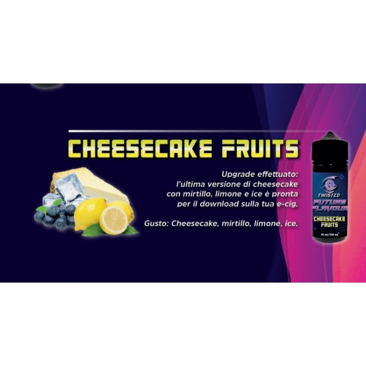 CHEESECAKE FRUITS AROMA CONCENTRATO 10ML TWISTED