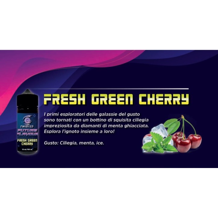 FRESH GREEN CHERRY AROMA CONCENTRATO 10ML TWISTED