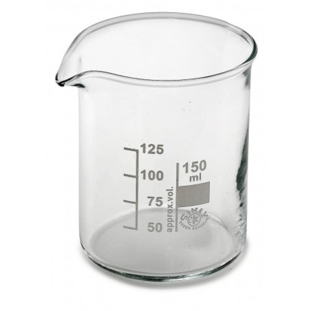 BECHER 100ML VETRO BOROSILICATO GRATUATO