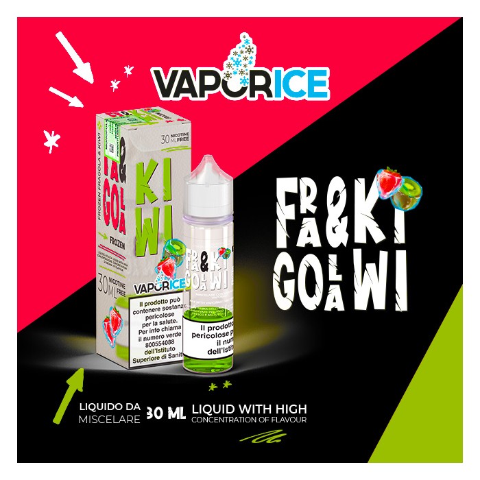 Vaporice - Liquido Mix&Vape 30ml Pesca Kiwi Passionfruit