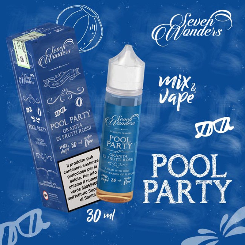 POOL PARTY MIX&VAPE 30 ML SEVEN WONDERS