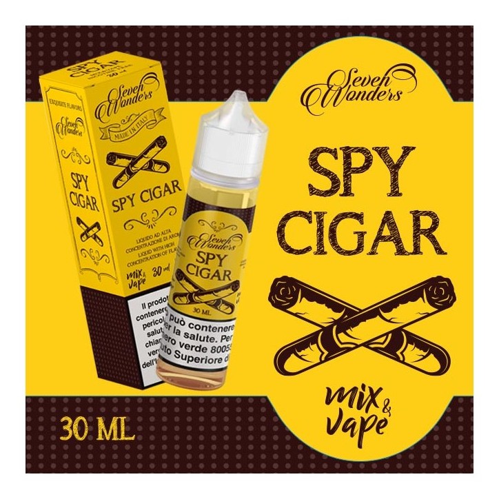 SPY CIGAR AROMA  MIX&VAPE 30 ML SEVEN WONDERS