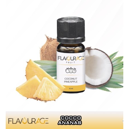 COCONUT PINEAPPLE AROMA 10 ML FLAVOURAGE