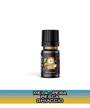 APPLE PEAR PEACH MONSTER ICE AROMA CONCENTRATO 10 ML RELOAD VAPE
