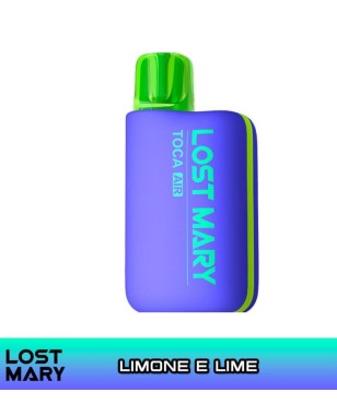 LOST MARY TOCA AIR KIT BATTERIA RICARICABILE 750MAH + POD LEMON LIME ELFBAR