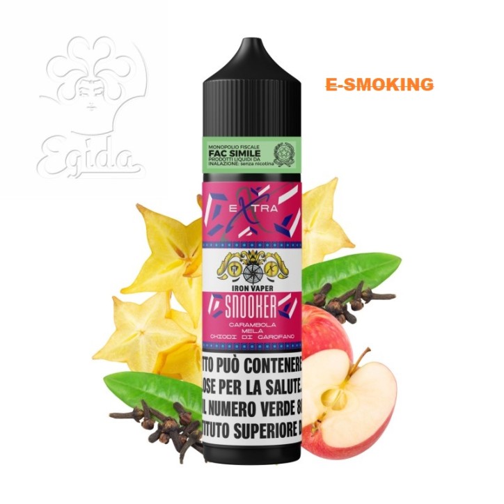 SNOOKER AROMA 10ML SHOT EXTRA  IRON VAPER