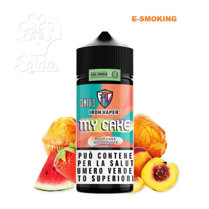 MY CAKE AROMA 10+90 ML SHOT CENTOS IRON VAPER