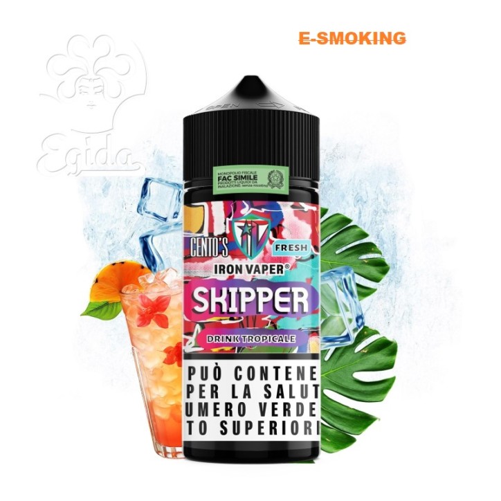 SKIPPER AROMA 10+90 ML SHOT CENTOS IRON VAPER