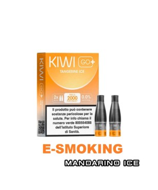 TANGERINE ICE KIWI GO PLUS POD USA E GETTA KIWI VAPOR 2 PEZZI