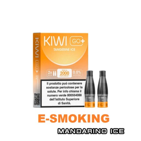 TANGERINE ICE KIWI GO PLUS POD USA E GETTA KIWI VAPOR 2 PEZZI