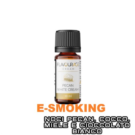 PECAN WHITE CREAM AROMA CONCENTRATO 10 ML FLAVOURAGE