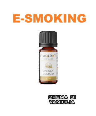 VANILLA CUSTARD AROMA CONCENTRATO 10 ML FLAVOURAGE