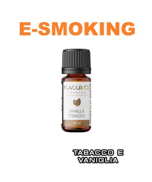 VANILLA E TOBACCO AROMA CONCENTRATO 10 ML FLAVOURAGE