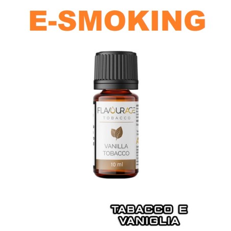 VANILLA E TOBACCO AROMA CONCENTRATO 10 ML FLAVOURAGE