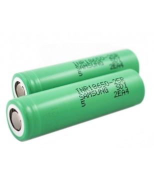 Batteria Samsung INR 18650-25R 2500 mah 22A