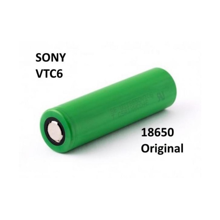 Batteria 18650 Sony VTC6 3000 mah 30 , v3,7