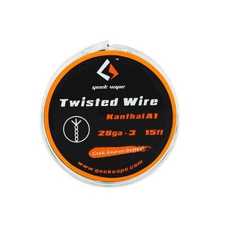 Geekvape Wire Twisted Kanthal A1 28Ga*3 ( 15 FT )