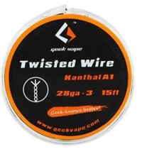 Geekvape Wire Twisted Kanthal A1 28Ga*3 ( 15 FT )