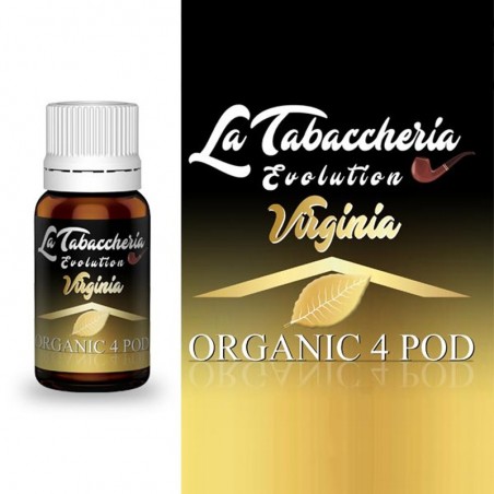 Aroma Virginia Single Leaf Organic 4 Pod 10ml La Tabaccheria