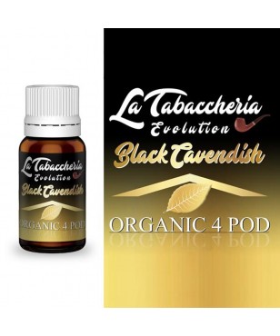 Aroma Black Cavendish Single Leaf Organic 4 Pod 10ml La Tabaccheria