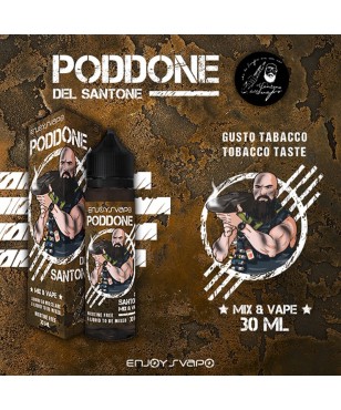 Poddino 30ml liquido Il Santone dello Svapo gusto tabacco