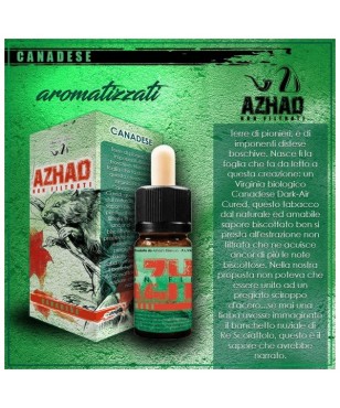 Aroma Azhad Non Filtrati Aromatizzati Canadese 10 ml