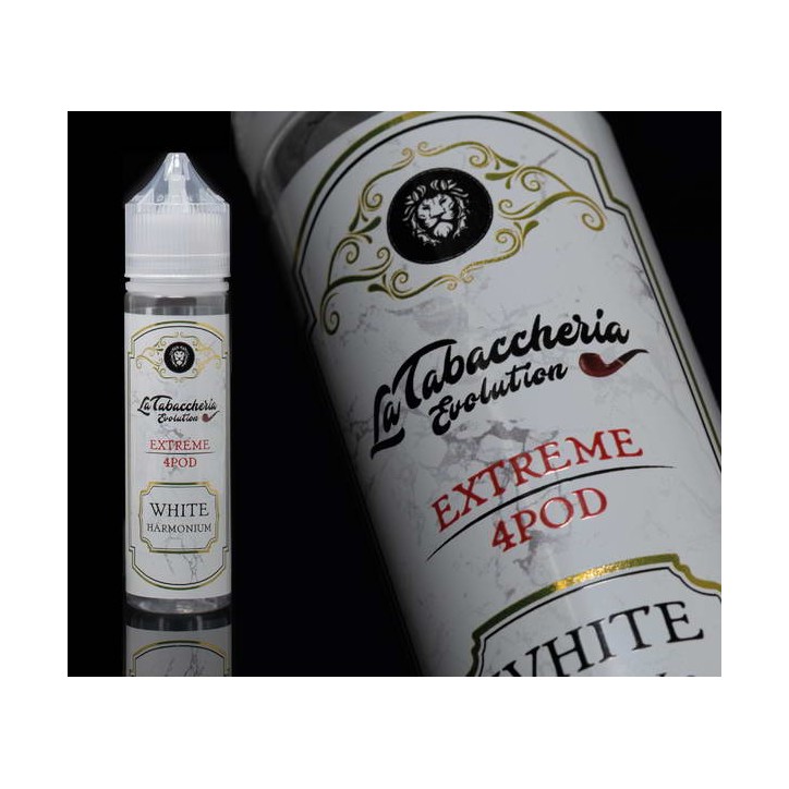 La Tabaccheria Extreme 4Pod White Harmonium aroma 20 ml + Glicerina 30ml