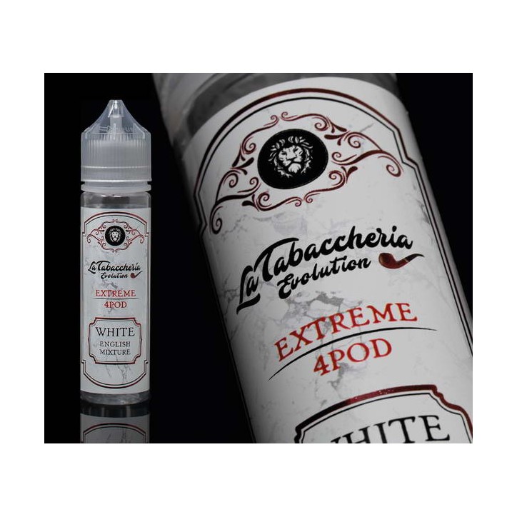 La Tabaccheria Extreme 4Pod White English Mixture aroma 20 ml + Glicerina 30ml